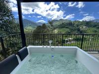Lekir Bukit A Aida D Manggis Janda Baik Studio Villa, Private Jacuzzi with Natural Water and Mount Nuang View - B&B Bentung