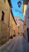Mansarda con solarium panoramico su centro storico di Sarteano vicino alle famose terme della Val d'Orcia - Chambres d'hôtes Sarteano