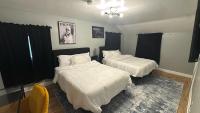 2 Full Beds and Desk 15 min to EWR - B&B Irvington