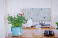 Familienzimmer mit Doppelbett