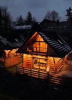 Domek drewniany w górach Jacuzzi & Balia - Osada Chełm - Ferienwohnung Stróża