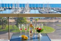 Vue mer port de garavan - B&B Mentone