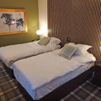 Deluxe Doppel-/Zweibettzimmer mit Gartenblick