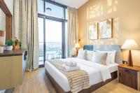 Cozy & Fully Equipped 1BR with Big Balcony - Masdar City, next to the Airport - B&B Abu Dhabi Island and Internal Islands City