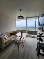 2 dormitorios 2 baños con vista al mar y estacionamiento - Ferienwohnung Concón