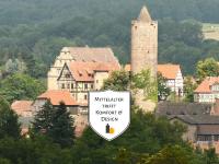 APARTMENT GRÄFIN ANNA - Rückzugsort für Freundetreffen in der historischen Hinterburg Schlitz - 2 Schlafzimmer, Altstadtlage, Garten, Aufzug, Hund willkommen - Chambres d’hôtes Schlitz