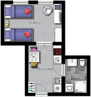 Apartament 100m od morza - Ferienwohnung Sopot