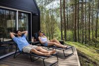 Modern Sauna Cabin in Horse Ranch - Ferienwohnung Lieplaukė