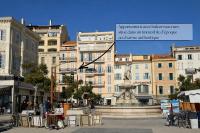 DELUXE SEAVIEW BALCONY - 2 min PALAIS & BEACH - B&B Cannes