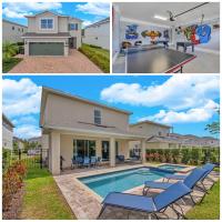 7462 Themed Villa 6BD - Pool Spa-Game room - B&B Orlando