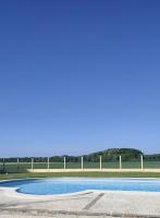 chambre avec salle de bain et coin kitchenette - Ferienwohnung Fontains