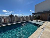 Studio na Vila Mariana ao lado do Metrô e IBIRAPUERA com Piscina Coworking Gym - Ferienwohnung São Paulo