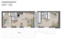 Appartement 2 Chambres de Luxe avec Vue sur le Jardin