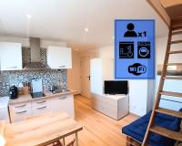 Studio fonctionnel avec mezzanine Top Séjour Pro - Chambres d’hôtes Mons-en-Barœul