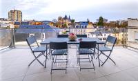 Ecrin unique - Appartement Premium - Terrasse, Vue & Garage - B&B Le Mans