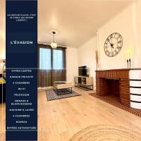 L'Évasion - Centre-Ville & Garage Privé - B&B Mont-de-Marsan