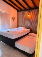 Chambre Double avec 2 Lits Doubles
