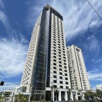 Metropolitan Barcelona próximo ao Flamboyant e Autódromo Ar condicionado no quarto e na sala Piscina e jacuzzi no terraço academia completa restaurantes no térreo vaga privativa - B&B Goiânia