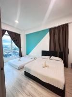 reSTARY - Elegent, Sutera Avenue Infinity Pool - Imago Opposite - KK City- 2BR,6Pax 来沙旅 亚比蓝海主题公寓 - 无边际日落海景泳池 - Imago商场对面 - KK市中心 - 2房6人 - B&B Kota Kinabalu