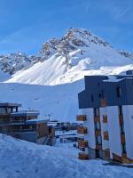 Tignes Val Claret - Studio 4 pers skis aux pieds & vue montagne - Chambres d'hôtes Tignes