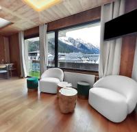 Appart Hyper Centre Chamonix balcon parking privé - B&B Chamonix-Mont-Blanc