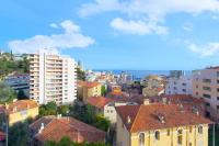 Haut de Monaco - Vue panoramique mer et ville - FE - B&B Beausoleil