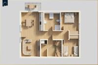 Ferienanlage Sonneninsel Haus Abendrot Obergeschoss - B&B Loddin