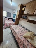 Apê na Guilhermina com Ar Condicionado, Elevador, Wi-Fi - 1 Quadra da praia - Ferienwohnung Praia Grande