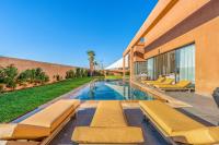 Villa Atlas - Luxe - 4 Suites Modernes - Fitness - Piscine Chauffée - Terrain de Padel - Vue Montagne - Chambres d'hôtes Marrakech