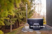 Dom w Starkowie, Sauna i Balia - B&B Starków
