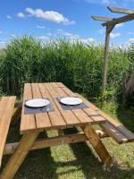 Week end romantique en Normande dans une cabane en front de mer - B&B Géfosse-Fontenay