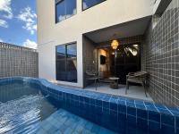 Luxuoso Apt 2 quartos com piscina privativa ao lado da vila do Padre Arlindo - Chambres d'hôtes Tamandaré