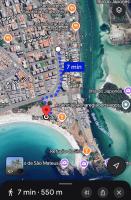 Praia do Forte com 2 Quartos, Ar condicionado, Garagem e Wifi Próximo ao Centro - B&B Cabo Frio