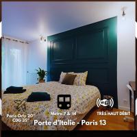 Modern Loft - 8 Guests- 4 rooms- 2 Bathrooms- Near Paris- Private car park - B&B Le Kremlin-Bicêtre