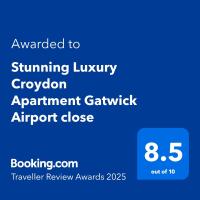 Croydon Luxury 2 Bed Apartment - Sleeps 6 - Gatwick Airport close - B&B Purley