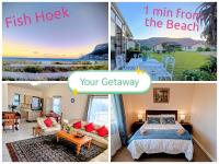 Sunshine 2 bed Beach Cottage - 1 minute walk to beach - B&B Fish Hoek