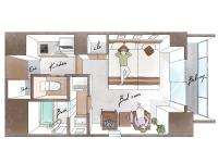 Jin Urban Stay - B&B Osaka