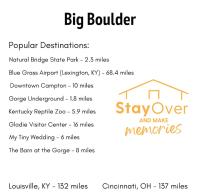 Big Boulder-Hot Tub, WiFi, Firepit, Arcade, Hiking - B&B Campton
