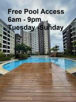 732 T4 Atria Iloilo Pool View Free Access Comfy Central - B&B Iloilo