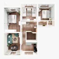 4 izbový byt v centre Dolného Kubína - B&B Dolný Kubín