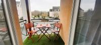 Le St Gildas - 2-4 pers - wifi - parking - balcon - B&B Châteauroux