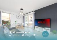 5mn Monaco - Terrasse aperçu mer - Parking - FA - B&B Beausoleil