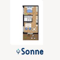 Apartamento de 1 dormitorio con terraza