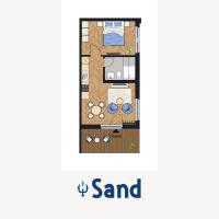 Apartamento de 1 dormitorio con terraza