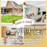 Le Blason - Maison avec terrasse - Calme & nature - B&B Jumièges