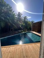 Beach Kaz, maison sur la plage avec piscine privée - B&B Sainte-Rose