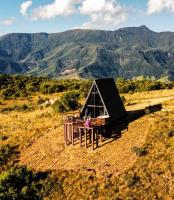 Canda Cabana com SPA e vista para Cachoeiras - B&B Baependi