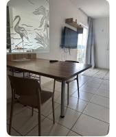 Flat com vista do lago e piscina aquecida - Chambres d’hôtes Caldas Novas