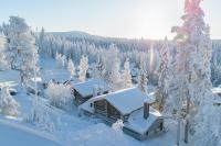 Ruka 2x SKIPASS included - Rinneköngäs Log Cabin with Sauna - Free Ski Bus at the Door - Ferienwohnung Ruka