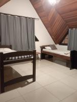 Einzelbett im Schlafsaal